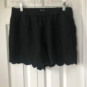 Madewell scalloped shorts